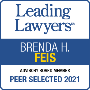 Leading Lawyers, Brenda Feis, Peer Selected 2021